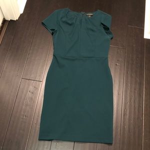 Banana Republic forest green dress